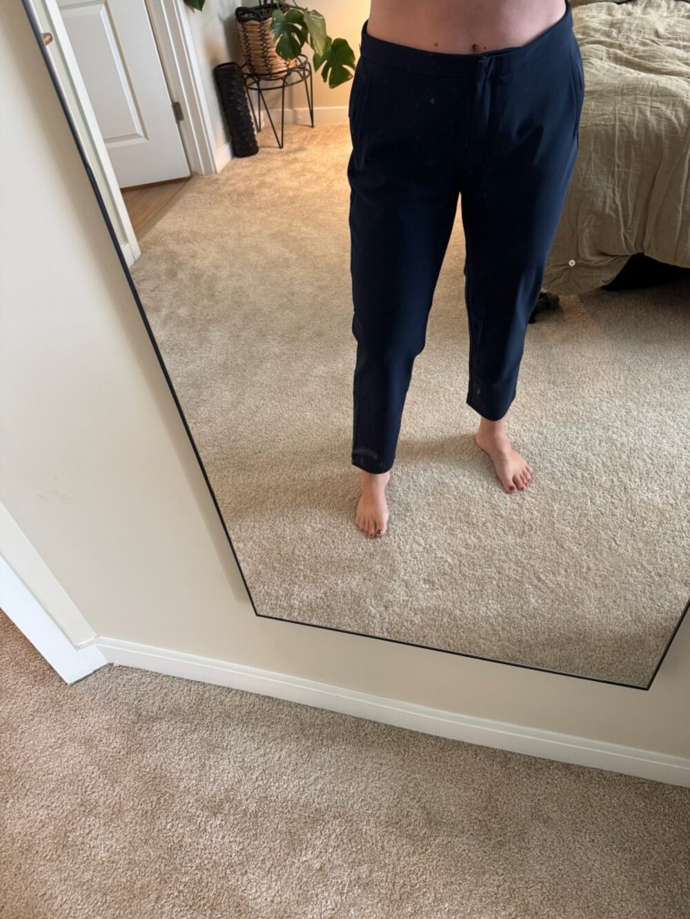 Lululemon Navy Work or Golf Pants Size 12